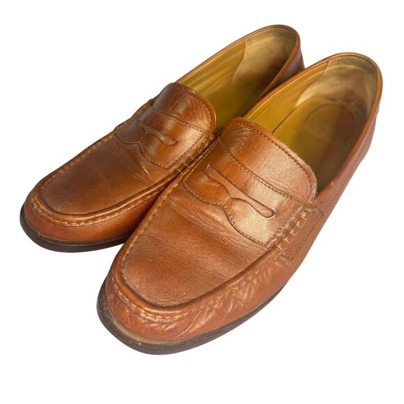 Cole Haan Men's Size 13 Pinch Penny Loafers Grand OS Maine Classics C23845 Brown - Picture 1 of 10
